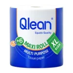 دستمال کاغذی دولایه کیولین سایز بزرگ مدل Maxi Roll بسته 1 عددی