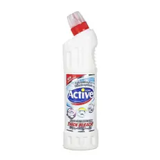 مایع سفید کننده اکتیو مدل white حجم 750 گرمی