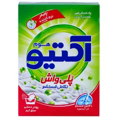 پودر لباس دستی اکتیو مدل پلی واش 500 گرمی