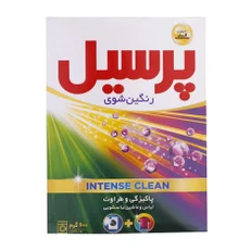 پودر ماشین لباسشویی پرسیل مدل رنگین‌شوی ۶۰۰ گرمی